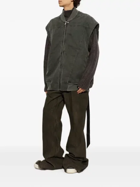 Vestă denim Rick Owens Drkshdw gri