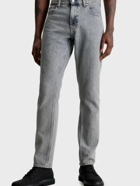 Прямі джинси Calvin Klein Jeans блакитні