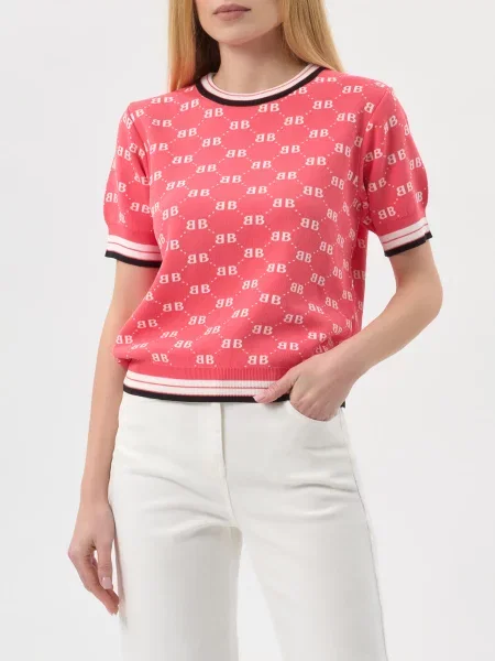 Футболка Barbara Alvisi рожева
