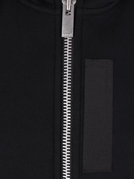 Hanorac cu glugă Sacai negru