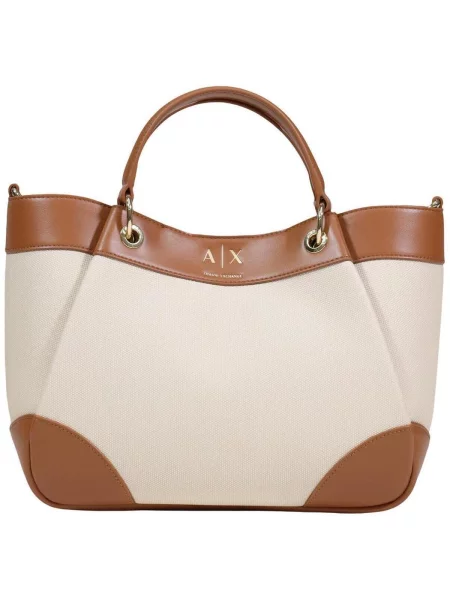 Kabelka Armani Exchange hnědá