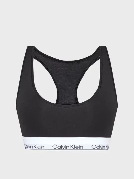 Без подкладки бюстгальтер Calvin Klein черный