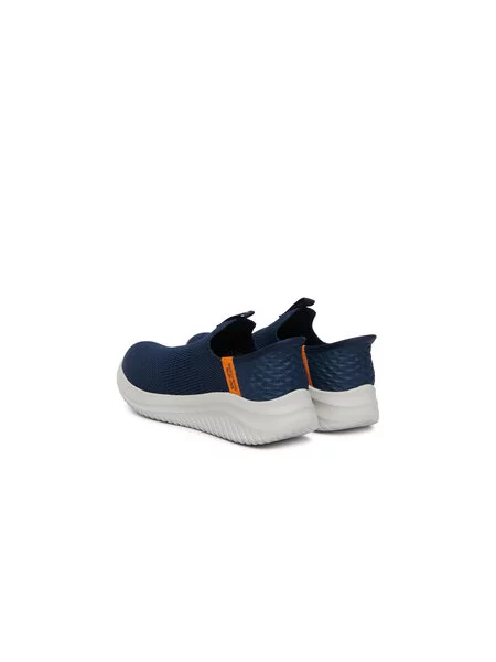 Sneakersy Skechers Slip-Ins Ultra Flex Smooth Step Tmavomodrá