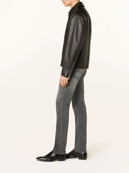 Jacob Cohen Džíny Bard Slim Fit medium black černé