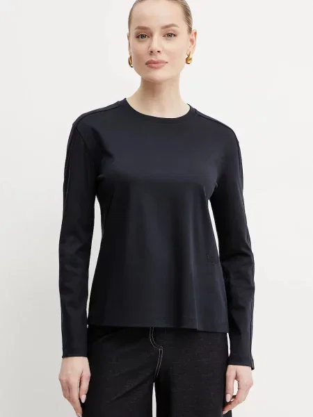 Tricou mânecă lungă Max Mara Leisure albastru