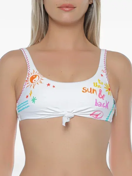 Top Banana Moon cu imagine alb