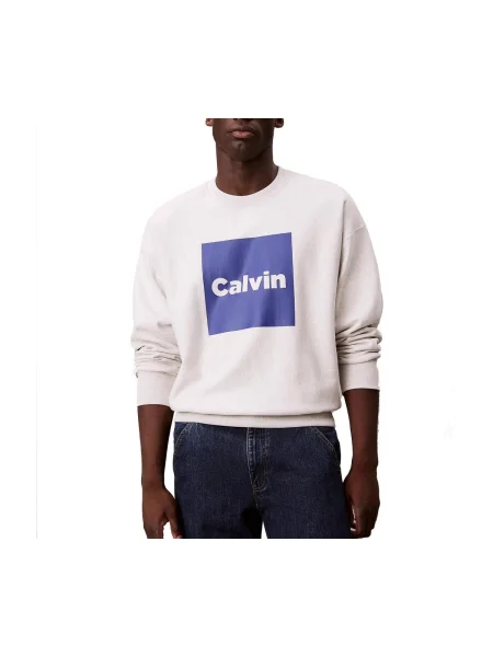 Pulover Calvin Klein Jeans gri