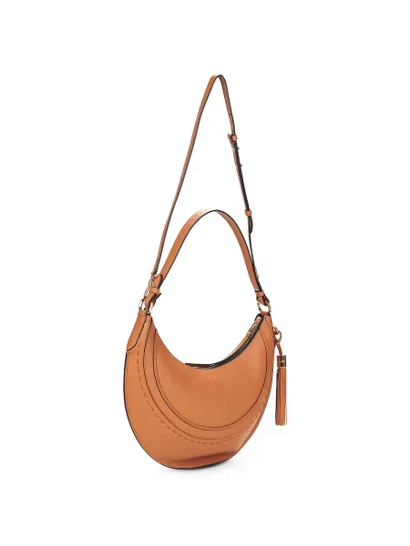 Crossbody kabelka Lancel hnedá