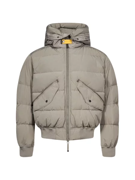 Jakna Parajumpers s kapuljačom siva