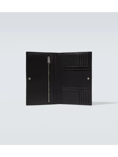 Portofel Bottega Veneta din piele negru
