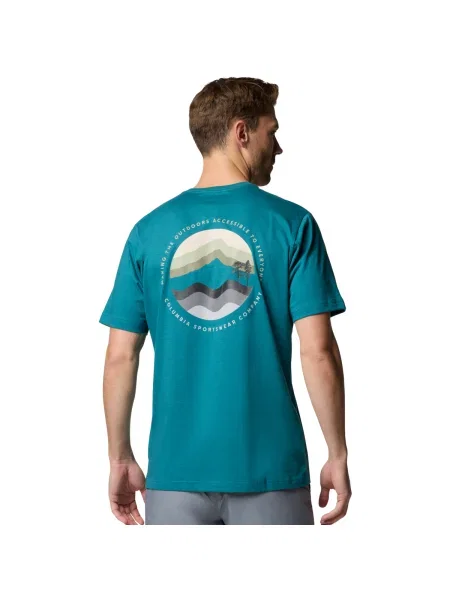 Tricou Columbia verde