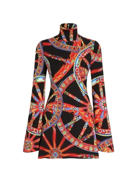 Rochie Dolce & Gabbana cu imagine negru