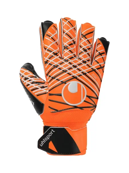 UHLSPORT Mănuși sport gri argintiu / portocaliu negru