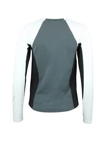 Tricou mânecă lungă Peak Mountain alb