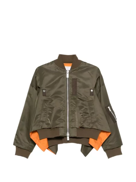 Kurtka bomber Sacai zielony