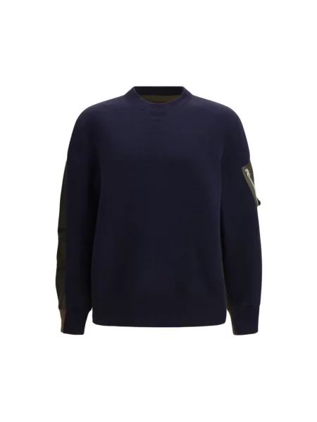 Bluza Sacai niebieska