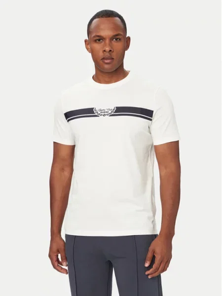 Guess Tricou Crem