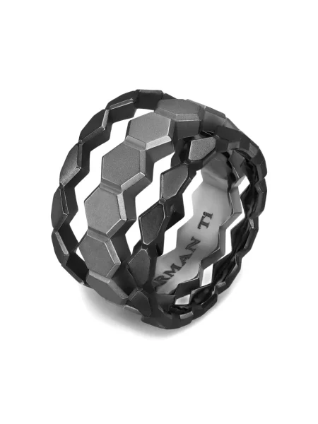 Inel David Yurman negru