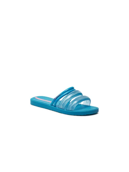 Pantofle Ipanema Puffer Slide blue/pink modré