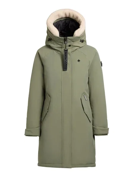 Khujo Palton de iarnă / oliv verde