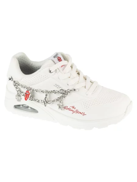 Buty sportowe Sneakersy Uno-Rock N Charm białe