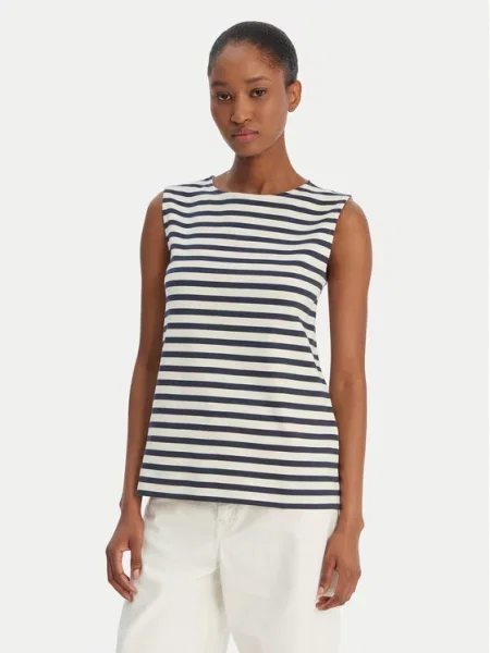 Weekend Max Mara Top Multih Mornarsko modra