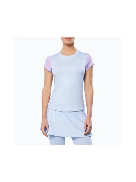 Тенісна футболка Mizuno Charge Printed Tee halogen blue синя