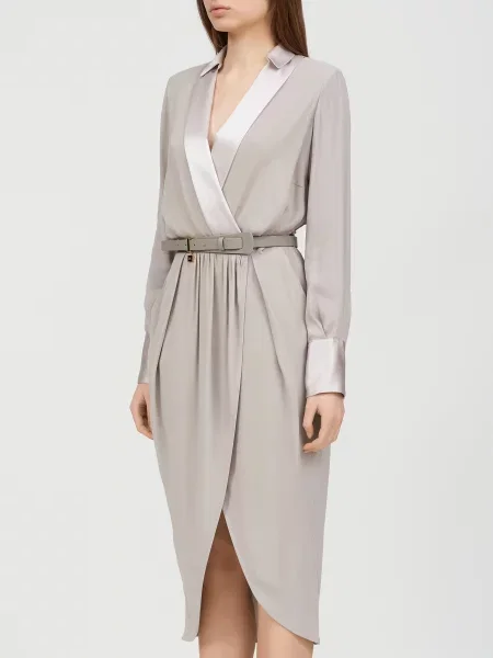 Платье Elisabetta Franchi серое