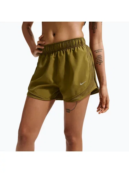 Шорти для бігу Nike Tempo Dri-Fit Mid-Rise olive flak/olive flak хакі