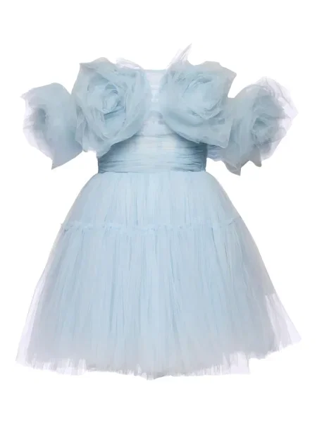 Rochie Ana Radu din tul de costum albastru