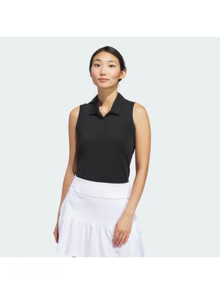 Polokošile Solid Sleeveless černé