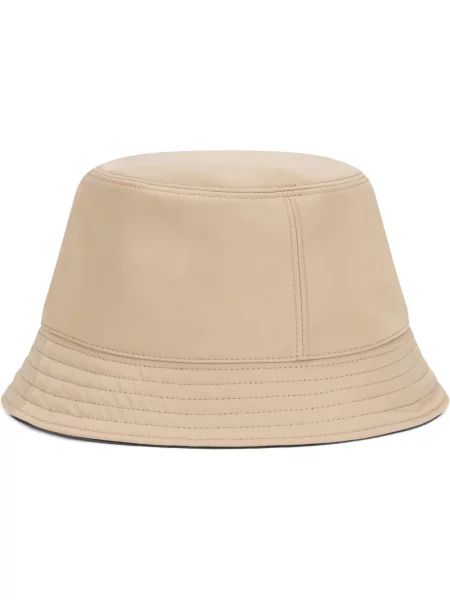 Czapka Moncler dwustronna beżowa