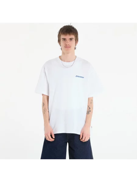 Tričko Dickies Thornville Ss Tee White XL bílé