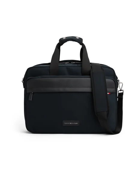 Tommy Hilfiger geantă 40 x 30 x 12 cm negru