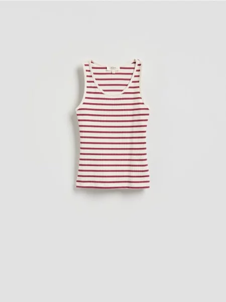 Reserved Top cu mercerizat violet-orhidee violet