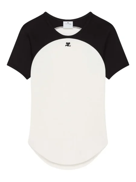 Tricou Courreges alb