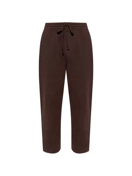 Pantaloni Carhartt Wip cu cordon maro