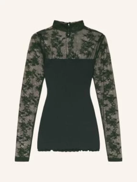 Rosemunde Koszulka Z Długim Rękawem Balta Z Mieszanki Materiałów gruen