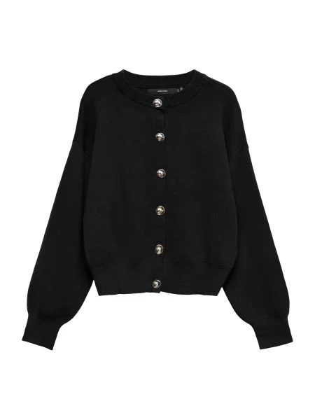 VERO MODA Geacă tricotată VMNoella' negru