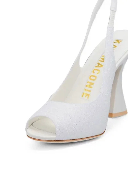 Pantofi cu toc Kat Maconie slingback alb