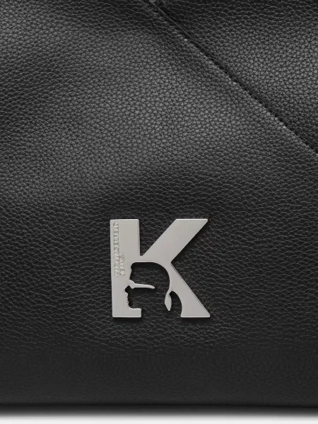Кожаная сумка шоппер Karl Lagerfeld Jeans