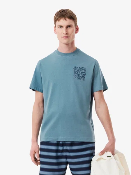 Футболка Lacoste блакитний