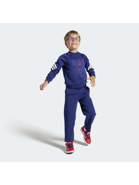 DĚTSKÉ BOTY ADIDAS MARVEL SPIDER-MAN GRAND COURT modré