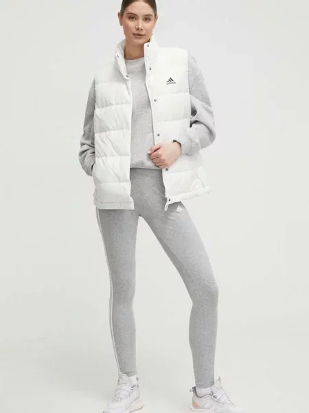 Legíny adidas sivá