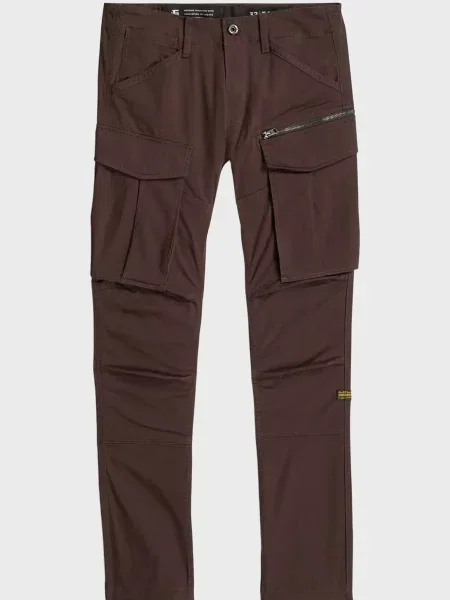 Штани карго G-star Raw коричневі