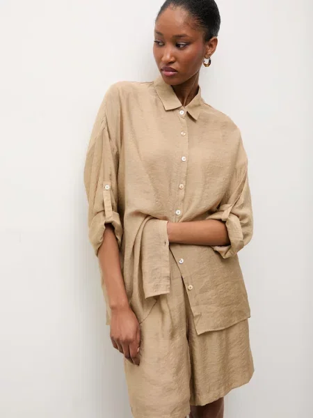 Шелковая рубашка Answear.lab