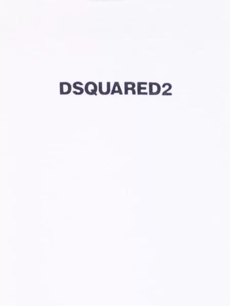 Koszulka dziecięca Dsquared2 biała