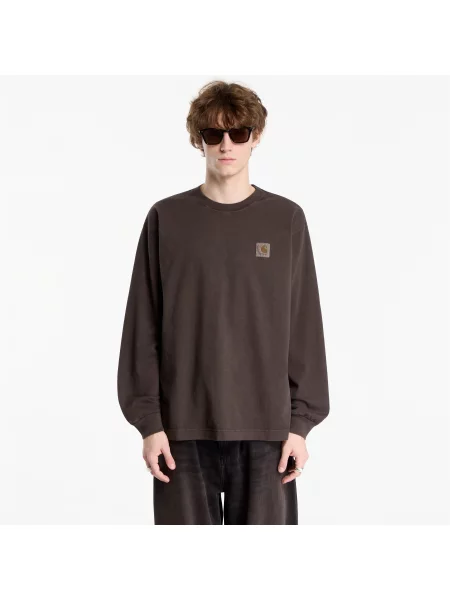 Тениска Carhartt WIP L/S Vista T-Shirt UNISEX Tobacco Garment Dyed L