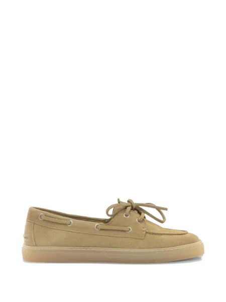 Pantofi loafer Copenhagen cu șireturi din piele de căprioară