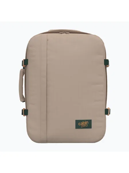 CabinZero Classic 44 l cebu sands túra hátizsák. Méret: 44 l bézs